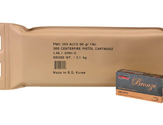 PMC BRNZ 380ACP 90GR FMJ 6 BX BP
