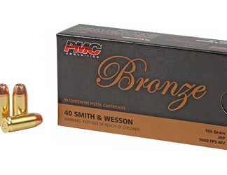 PMC BRNZ 40SW 165GR JHP 50/1000