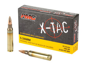 PMC XTAC 556NATO 55GR FMJBT 20/1000