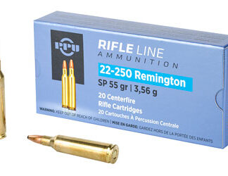 PPU 22-250REM SP 55GR 20/200