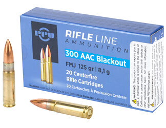 PPU 300BLK FMJ 125GR 20/1000
