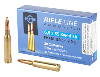 PPU 6.5X55 SWEDISH FMJ 139GR 20/200