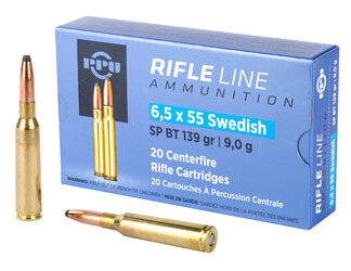 PPU 6.5X55 SWEDISH SP 139GR 20/200