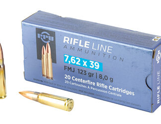 PPU 7.62X39 FMJ 123GR 20/1000