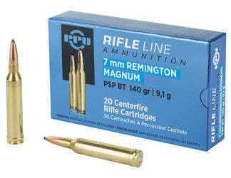 PPU 7MMREM MAG PSP 140GR 20/200