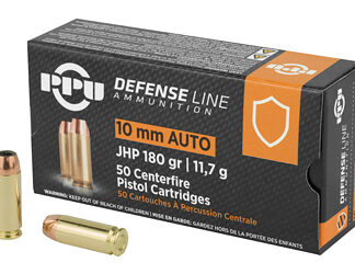 PPU 10MM JHP 180GR 50/500