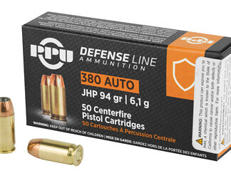 PPU 380ACP JHP 94GR 50/1000