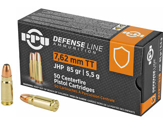 PPU 7.62 TOKAREV JHP 85GR 50/500