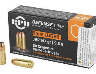 PPU 9MM JHP 147GR 50/1000
