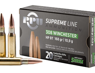 PPU SUPREME 308WIN 168GR HPBT 20/200