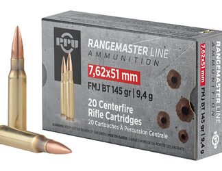 PPU 7.62X51 145GR RM FMJBT 20/500