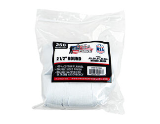 PRO-SHOT PATCH .45-.58CAL 2 1/2" 250