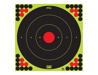 PRO-SHOT TARGET 17" GRN BULLSEYE 5PK