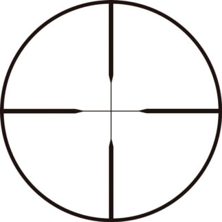BSA EDGE HANDGUN SCOPE - 2-7X32MM DUAL-X BLACK MATTE