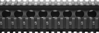 BCM RAIL PICATINNY FREE FLOAT - 10" BLACK FITS AR-15