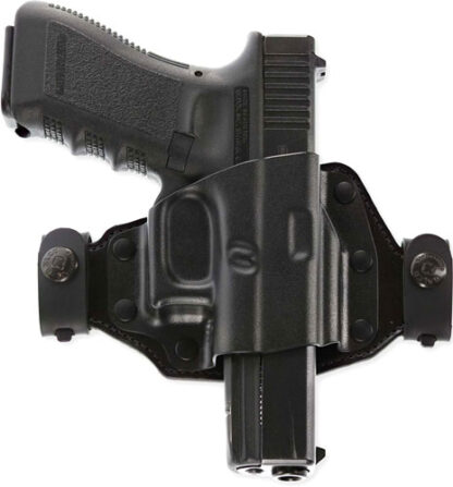 GALCO QUICK SLIDE BELT HOLSTER - RH HYBRID S&W M&P 9/40 BLACK