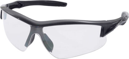 HOWARD LEIGHT ACADIA GLASSES - BLACK FRAME/CLEAR LENS - Image 2