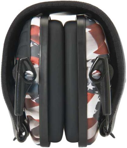 HOWARD LEIGHT IMPACT SPORT - ONE NATION FLAG ELEC MUFF NR22