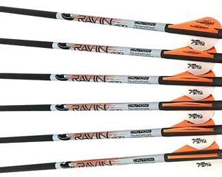 RAVIN XBOW ARROW PREMIUM - CARBON W/2" VANE .001" 6PK