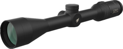GPO SCOPE PASSION 3X 4-12X42 - PLEX 1" W/CUSTOM TURRET RINGS - Image 2