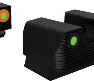 RIVAL ARMS TRITIUM NIGHT SGT - SET FOR GLOCK 42/43 ORNG RING