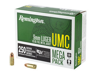 REM UMC MP 9MM 115GR FMJ 250/1000