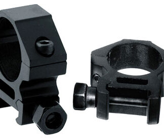 UTG RINGS 1" LOW PROFILE - MATTE BLACK PICATINNY/WEAVER