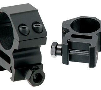 UTG RINGS 1" MEDIUM PROFILE - MATTE BLACK PICATINNY/WEAVER