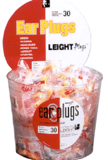 HOWARD LEIGHT LEIGHTPLUGS - DISPOSABLE EAR PLUGS 100 TUB
