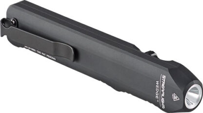 STREAMLIGHT WEDGE CARRY LIGHT - WHITE EDC BLACK W/POCKET CLIP