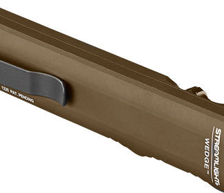 STREAMLIGHT WEDGE CARRY LIGHT - WHITE EDC COYOTE W/POCKET CLIP