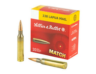 S&B 338LAPUA 300GR SIERRA 10/100