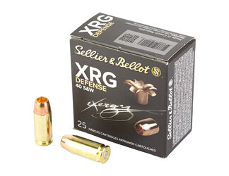S&B 40 S&W 130GR XRG 25/1000