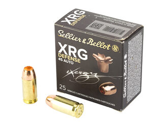 S&B 45ACP 165GR XRG 25/1000