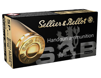 S&B 9MM 124GR SP 50/1000