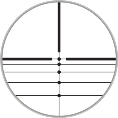 UTG CROSSBOW SCOPE 4X32 1" PRO - 5-STEP RGB RETICLE QD RINGS - Image 2