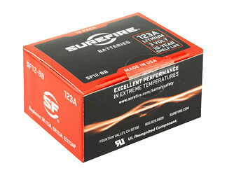 SUREFIRE SF123A BATTERIES 12PK