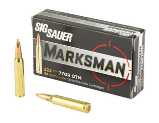 SIG AMMO 223REM 77GR OTM 20/500