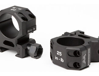 SIG BUCKMSTRS RINGS 1" ALUM MED BLK