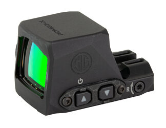 SIG ROMEO-X COMPACT CIRCLE DOT BLK