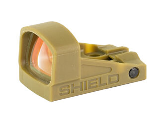 SHLD SMSC GLS ED MINI SIGHT 8MOA FDE