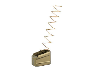 STRIKE MAG PLATE AL FOR GLOCK 19 FDE