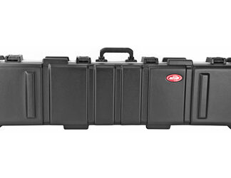 SKB DOUBLE RIFLE CASE W/WHLS 22LBS