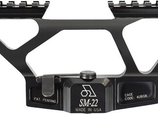 ARSENAL SCOPE MOUNT SAM7K - 5.8" PICATINNY RAIL BLACK