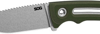 SOG KNIFE PROVIDER FX 3.25" SS - /G10 OD GREEN W/PRES BOX