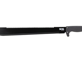 SOG SOGFARI MACHETE BLACK 18" W/STH