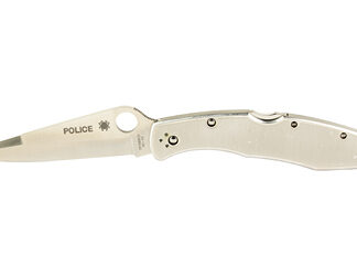 SPYDERCO POLICE STNLS PLAINEDGE