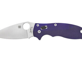SPYDERCO MANIX 2 G-10 DARK BL 3.375"