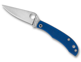 SPYDERCO HONEYBEE G-10 1.68" BLUE