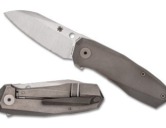 SPYDERCO TECHNO 3 TITANIUM GRY